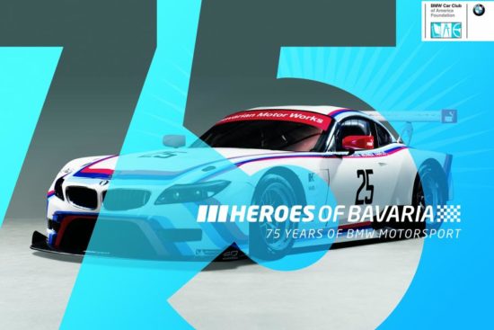 Poster - Heroes of Bavaria - Classic BMW Motorsport – BMW CCA Foundation